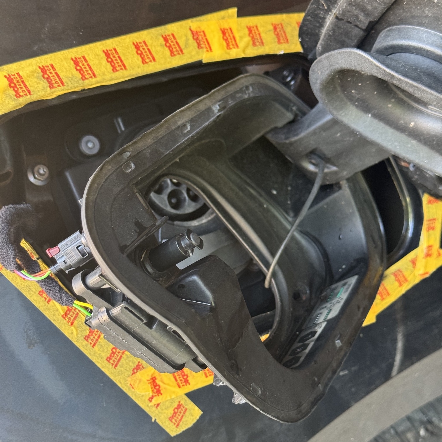 Assembly removed and actuator replaced