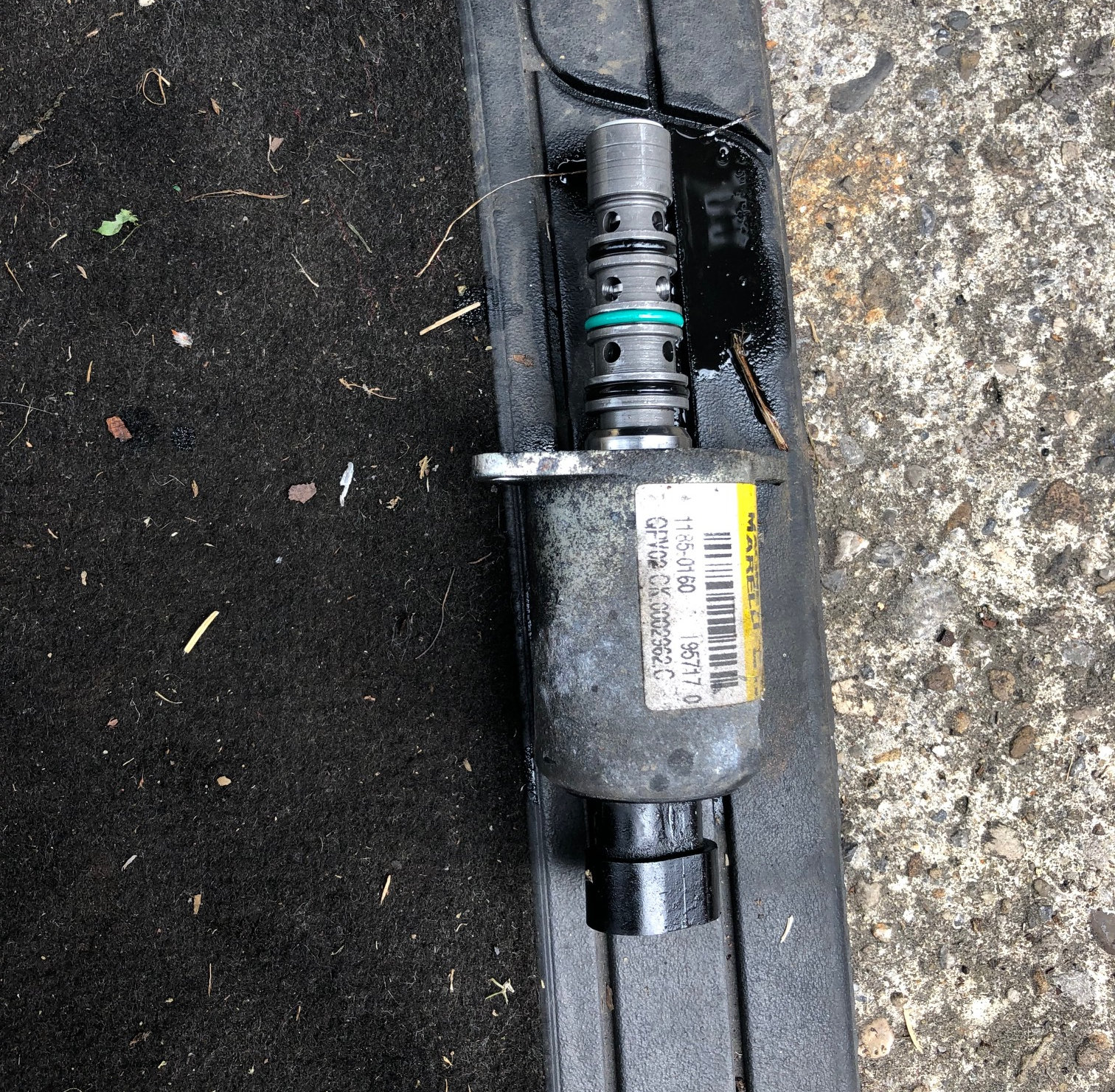The errant clutch solenoid that prompted this repair